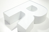 3D podsvícená písmena z hliníkové pásky