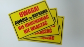 Cedule, informační a výstražné tabule