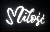 LEDruk – LED neon v technologii 3D tisku