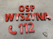 LED podsvícené kasetony z dibondu (obdélníkové, vypouklé, s 3D písmeny, se zadním podsvícením)
