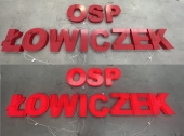 3D podsvícená písmena z plexi