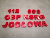 3D podsvícená písmena z plexi