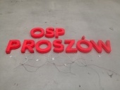 3D podsvícená písmena z plexi