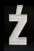 Podsvícená PÍSMENA A–Z a speciální znaky jako &, # se žárovkami