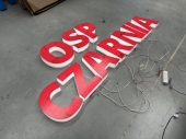 3D podsvícená písmena z plexi